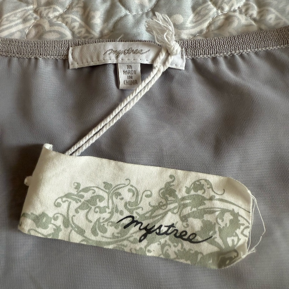 Mystree Button-Front Top - Picture 7 of 9